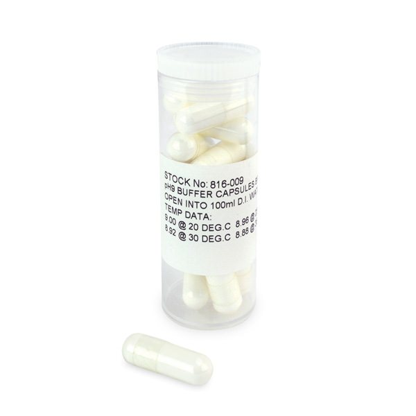 ETI 816-009 | pH Buffer Capsules | pH 9.00, Pack of 10 - generaltechuae