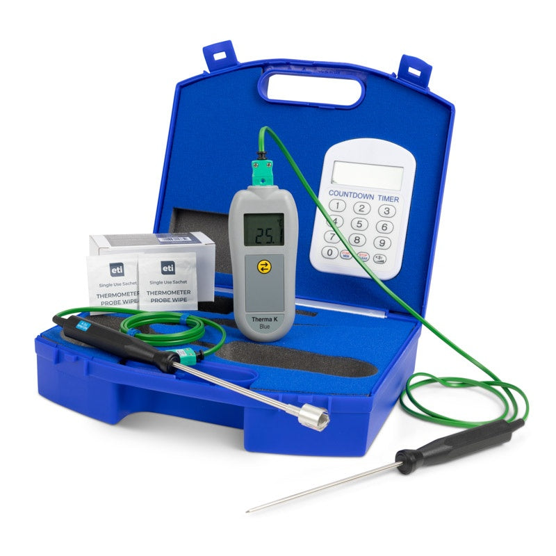 ETI 860-847 | Premium Bluetooth Legionella Thermometer Kit | Type K, 3 Probes - generaltechuae