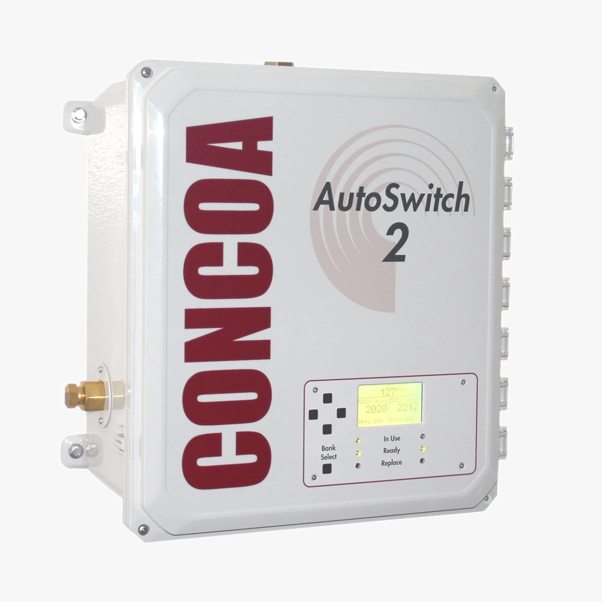 CONCOA 582 Series | Automatic Switchover | Brass, 3000 PSIG, 600 SCFH