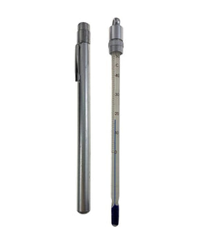 Brannan 22/885/3 | Heavy Duty Aluminium Case Pocket Thermometer | 0 to +50 °C/°F, 0.5 °C / 1 °F divisions - generaltechuae