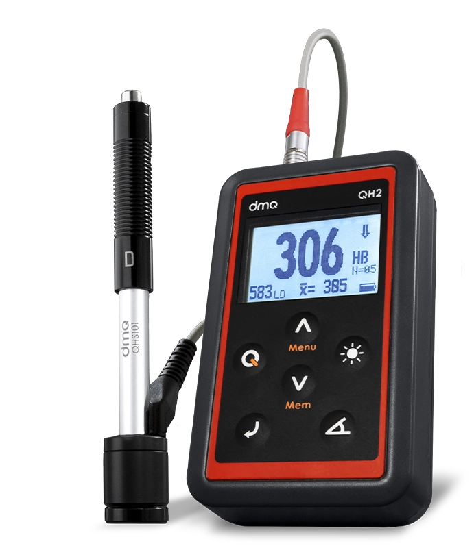 DMQ QH2 P | Leeb Hardness Tester with HLD Test Block | HLD reference block, ASTM A956 - generaltechuae