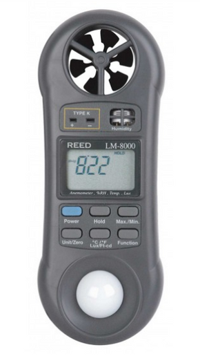 REED LM-8000 Multi-Function Environmental Meter - generaltechuae