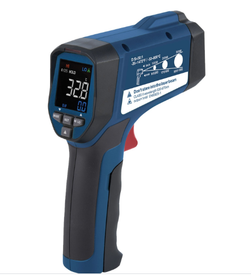 REED R2320 Infrared Thermometer, 30:1, 1472°F (800°C) - generaltechuae