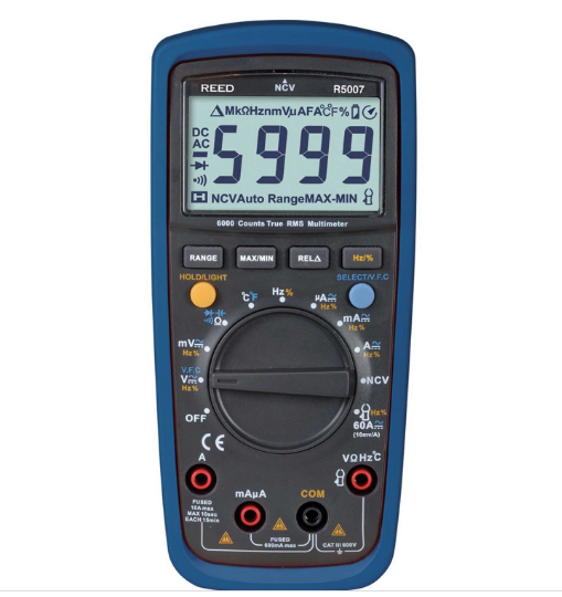 REED R5007 True RMS Digital Multimeter with NCV - generaltechuae