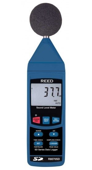 REED R8070SD Data Logging Sound Level Meter - generaltechuae