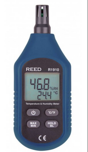 REED R1910 Compact Temperature & Humidity Meter - generaltechuae