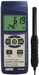 REED SD-3007 SD Series Thermo-Hygrometer Datalogger, 32 to 112°F (0 to 50°C), 5-95%RH, Wetbulb / Dewpoint Temperatures - generaltechuae