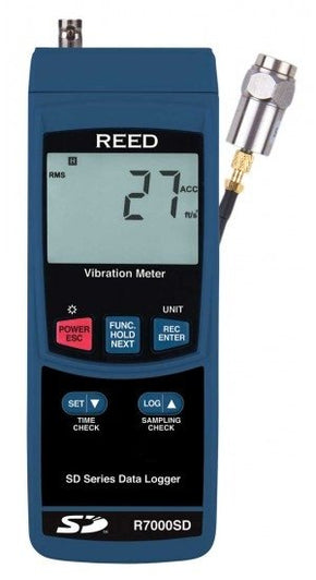REED R7000SD Data Logging Vibration Meter - generaltechuae