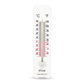 ETI 803-232 | Room Thermometer | 45 x 195 mm, -30 to 50 °C, °C/°F Scale - generaltechuae
