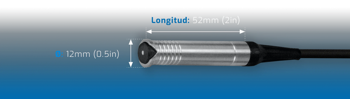 DMQ QCS334 | Straight V-Cut Non-Ferrous Probe | 0–1500 µm, Ø12 mm - generaltechuae