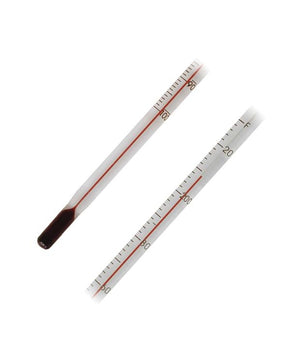 Brannan 44/016/7 | SAMA Type Spirit Laboratory Thermometer | 0 to +230 °F, total immersion, red spirit, FT15 - generaltechuae