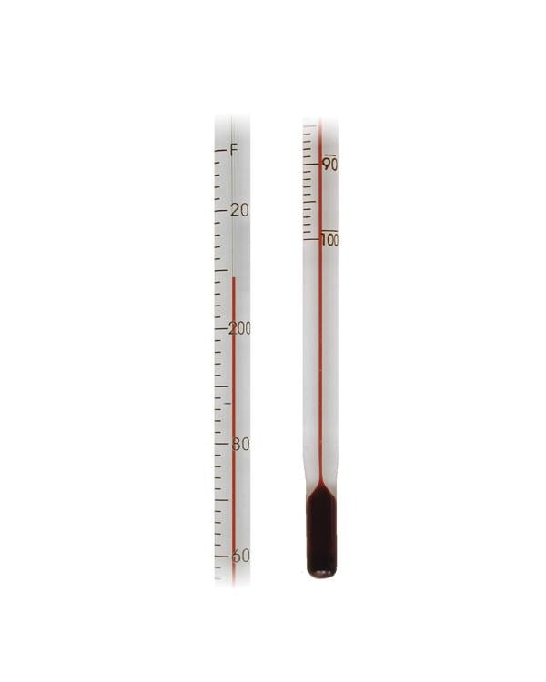 Brannan 44/001/8 | SAMA Type Spirit Laboratory Thermometer | -35 to +50 °C, 76 mm immersion, blue spirit, CP10 - generaltechuae (2)