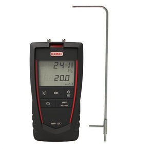 Manometer | Range From -1000 to +1000 Pa | Air Velocity From 0 to 40 m/s - generaltechuae