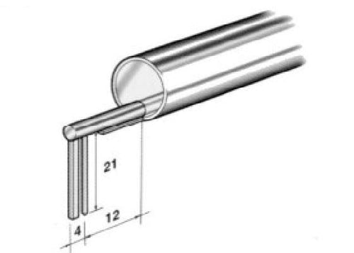 Flexbar 15516 | LiteSurf Probe SB121 for Throats & Grooves | 20 mm Max Depth - generaltechuae