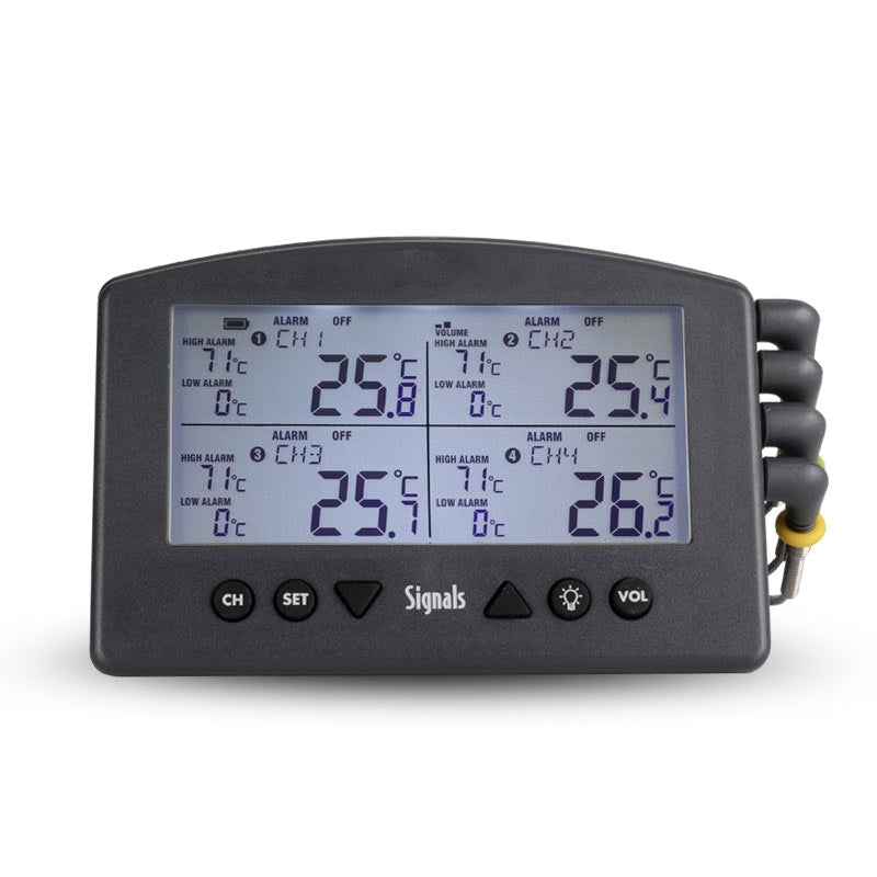 ETI 825-050 | Signals 4-Channel Wireless Thermometer | WiFi & Bluetooth, IP66 - generaltechuae