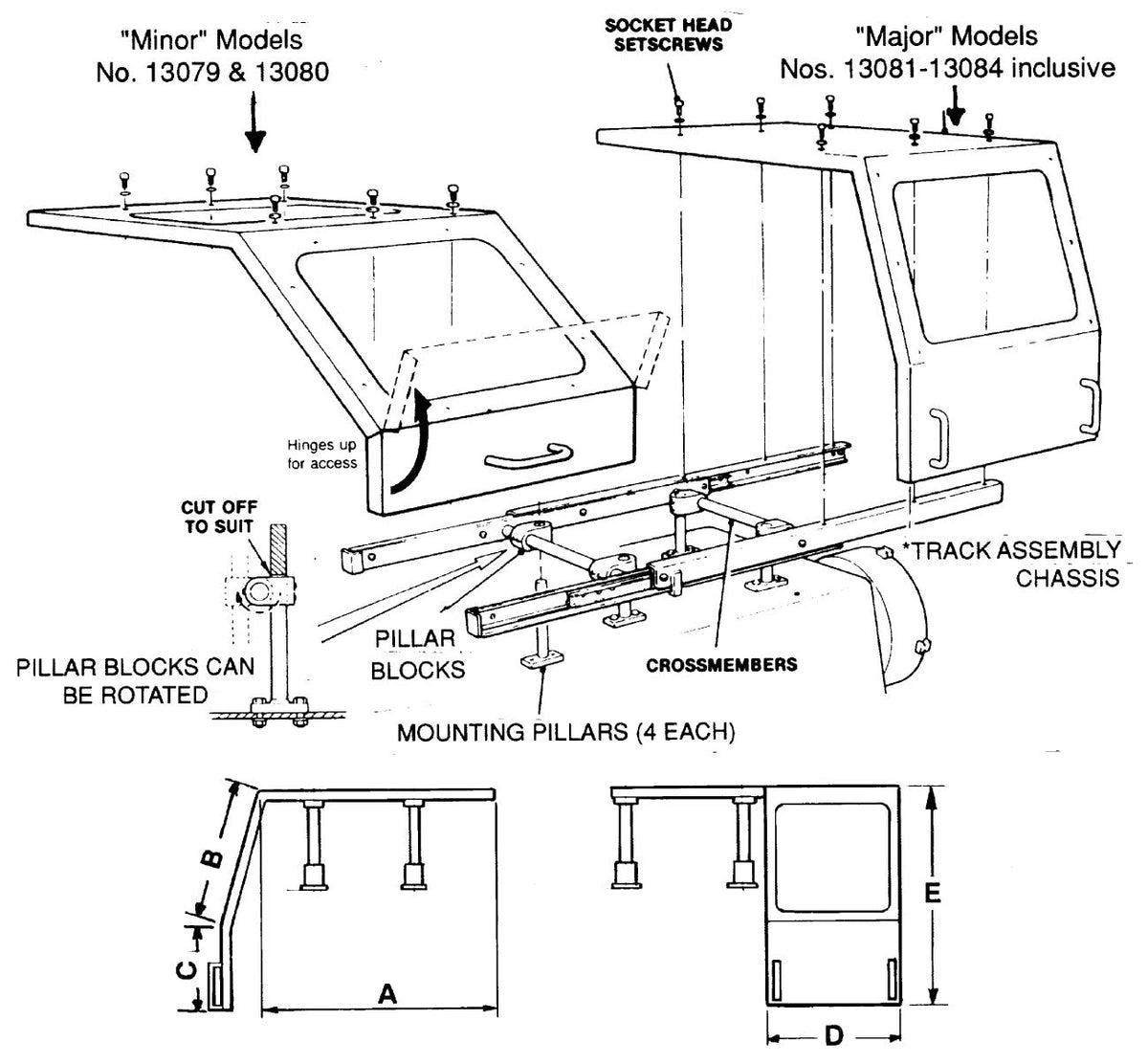 Flexbar 13082 | Slide-Track Latheguard Chuck Guard | 32" Capacity - generaltechuae (2)