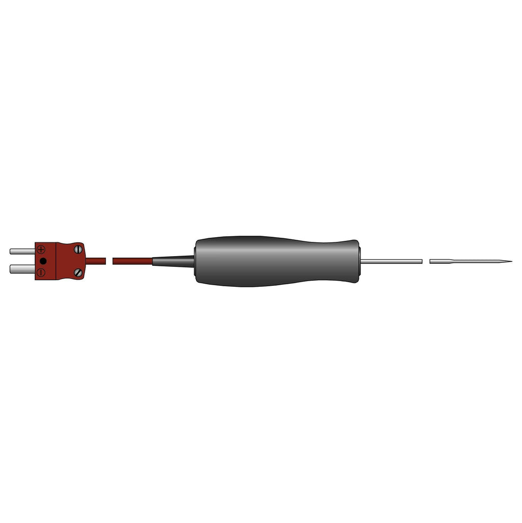ETI 127-158 | Small Handled Fast Response Penetration Probe | Type T, Straight Lead, Ø3.3 x 100 mm - generaltechuae