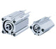 SMC CQ2B63TF-10DCZ | Compact Cylinder | Double Acting | Series CQ2 | Bore 63mm | Stroke 10mm