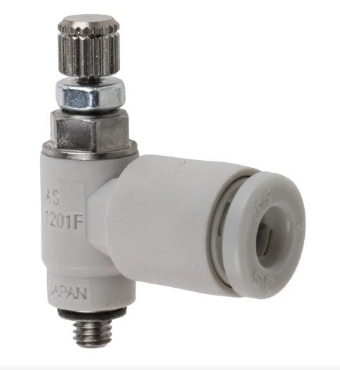 SMC AS1201F-M3-04 | Flow Contoller | Series AS | Port Size M3 x 0.5 | Tube Size 4mm - generaltechuae