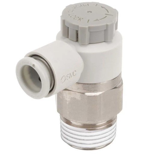 SMC AS1201F-M5-04A | Flow Contoller | Series AS | Inlet Port M5 x 0.8 Male | Tube Size 4mm - generaltechuae