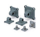 SMC CQ-C040 | Double Clevis Pivot Mounting Bracket | Cast Iron | Series CQ | Bore 40mm