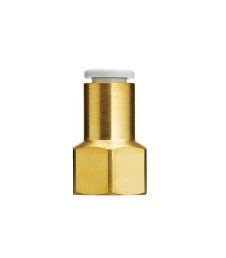 SMC KQ2F06-02A | Threaded Fitting | Series KQ2 | Connection Rc 1/4 Female | Tube Size 6mm - generaltechuae