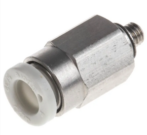 SMC KQ2H04-M3G | Copper Alloy Fitting | Threaded-to-Tube | Series KQ2 | Connection M3 Male | Tube Size 4mm