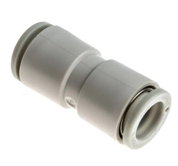 SMC KQ2H08-00A | Union Straight Fitting | Tube-to Tube Adaptor | Series KQ2 | Tube Size 8mm - generaltechuae