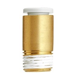 SMC KQ2S06-01AS | Hexagon Socket | Fitting | Series KQ2S | Connection R 1/8 Male | Tube Size 6mm