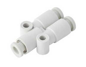 SMC KQ2U04-00A | Union Y Fitting | Tube-to Tube Adaptor | Series KQ2 | Tube Size 4mm