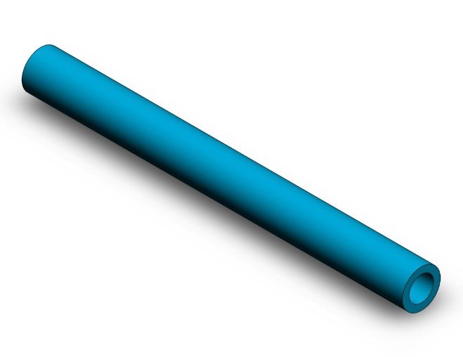 SMC TIUB01BU3-100 | Tubing | Polyurethane | Series TIUB | Medium Blue | Tube Size 3/8 inch - generaltechuae