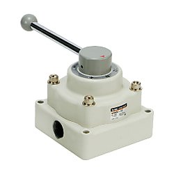 SMC VH212-02 | Hand Valve | Manual | Series VH | Port Connection Rc 1/4 | Thread Size 1/4 inch