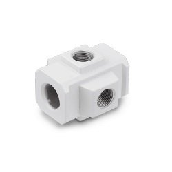 SMC Y44-03-A | Cross Spacer | Material Polycarbonate Case | Port Size Rc 3/8 - generaltechuae