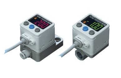 SMC ZSE20BF-V-01-W | Digital Pressure Switch | Series ZSE20 | Voltage 12 to 24 VDC | Connection R 1/8 - generaltechuae