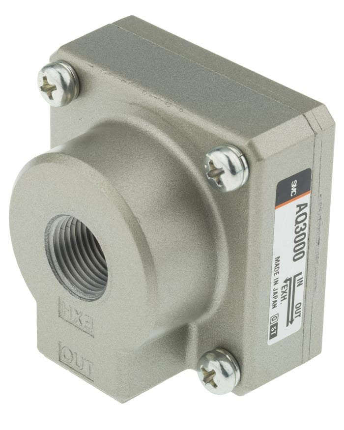SMC AQ3000-03 | Quick Exhaust Valve | Threaded | Series AQ | Connection Rc 3/8 Female - generaltechuae