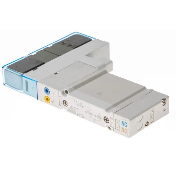 SMC SY3A00-5U1 | Solenoid Valve | Normally Closed | Series SY3000 | Pressure Range 0.15 to 0.7 Mpa | Voltage DC24V