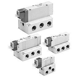 SMC SY7240-5LZD | Solenoid Valve | Base Mounted | Number of Ports 5 Port - generaltechuae
