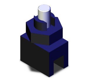 SMC VM-05D | Straight Plunger | For Mechanical Valve | Series VFM300 | Weight 380g