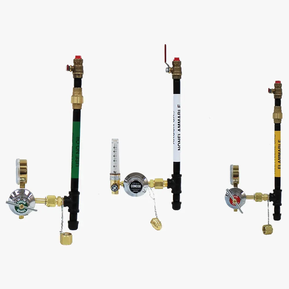 CONCOA 5290073-01-001 | Station Drop | Acetylene, CGA 025, No Regulator
