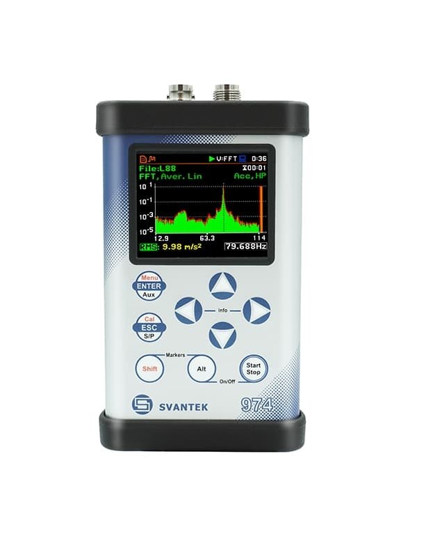 Vibration Meter and FFT Analyser | Dynamic Range More than 100 dB in single range - generaltechuae
