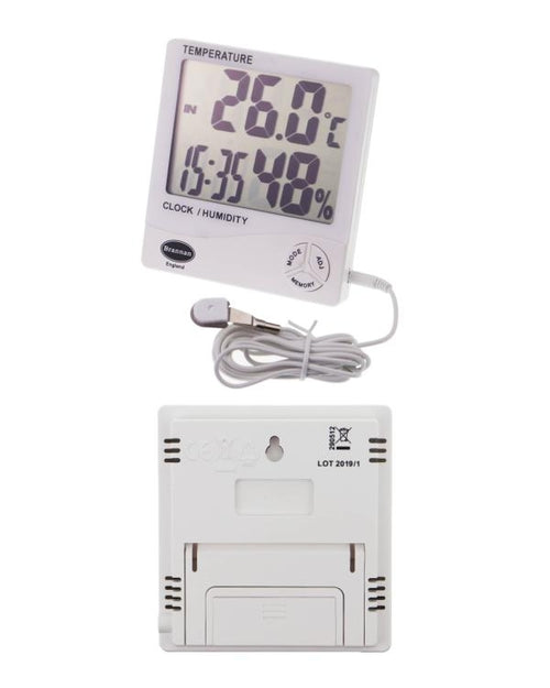 Brannan TC-006 | THERMcert Pre-Calibrated Jumbo Thermo-Hygrometer | 0 & 35 °C - generaltechuae (2)
