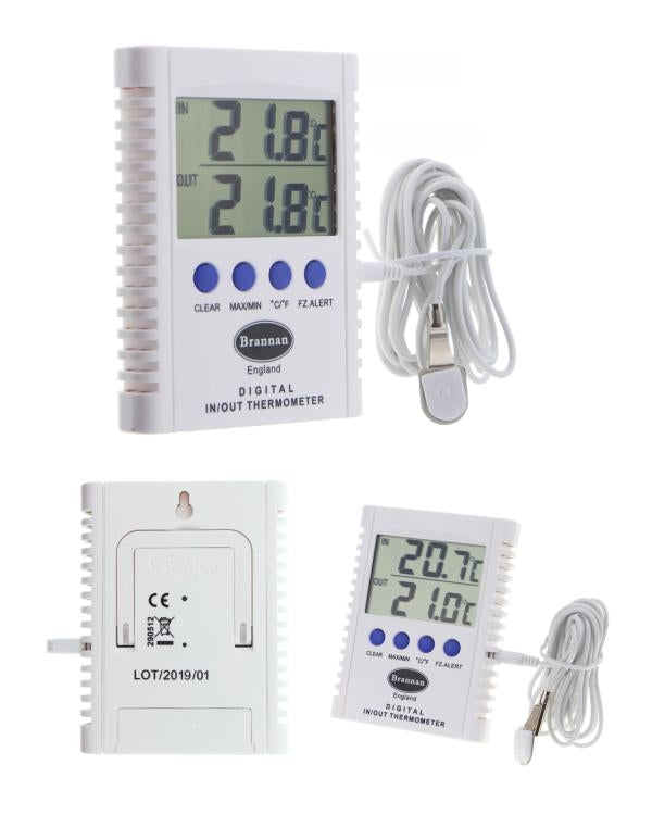 Brannan TC-019 | THERMcert Pre-Calibrated Indoor/Outdoor Max Min Thermometer | Points 0 & 35 °C - generaltechuae (2)