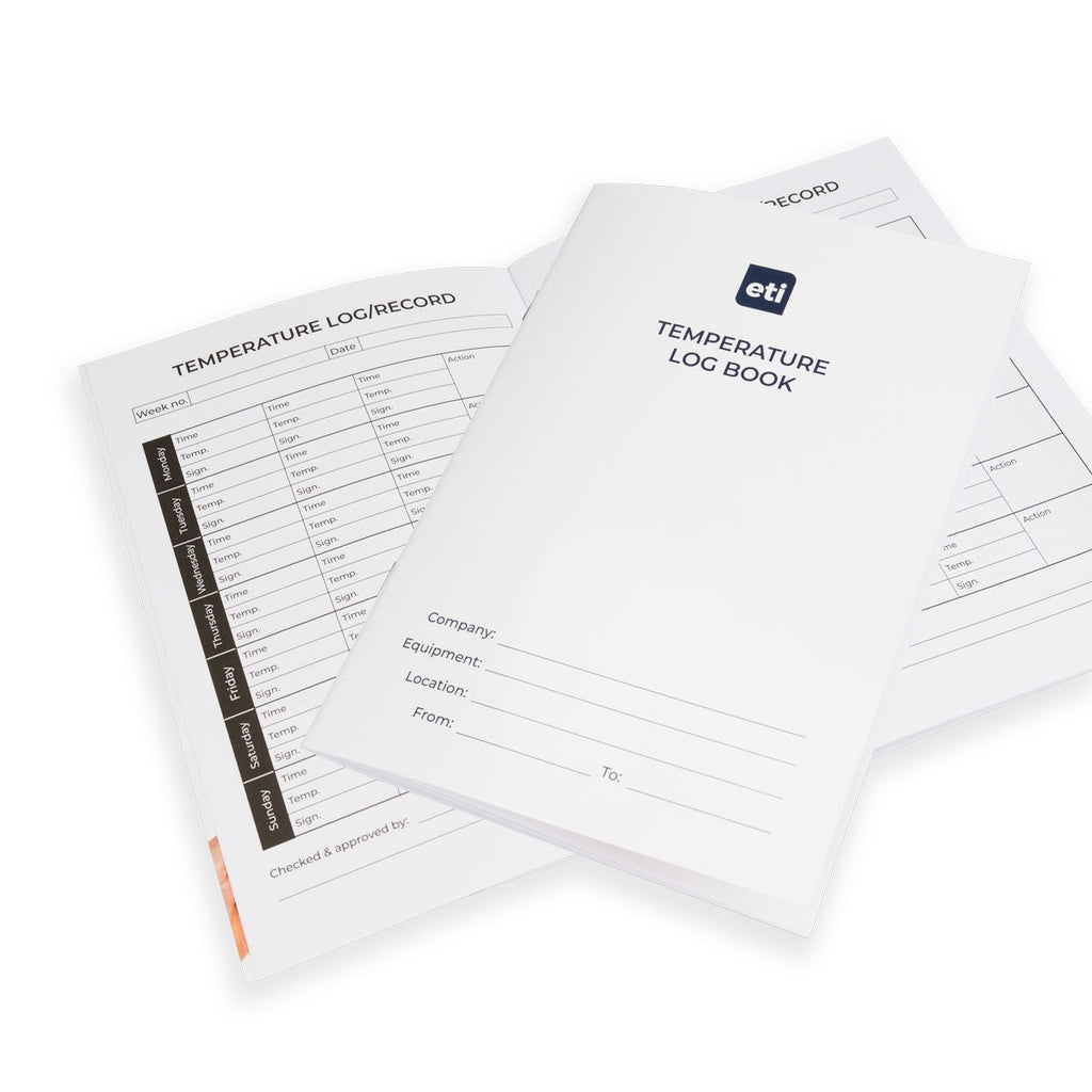 ETI 831-100 | Temperature Log Book A5 | Single Book - generaltechuae