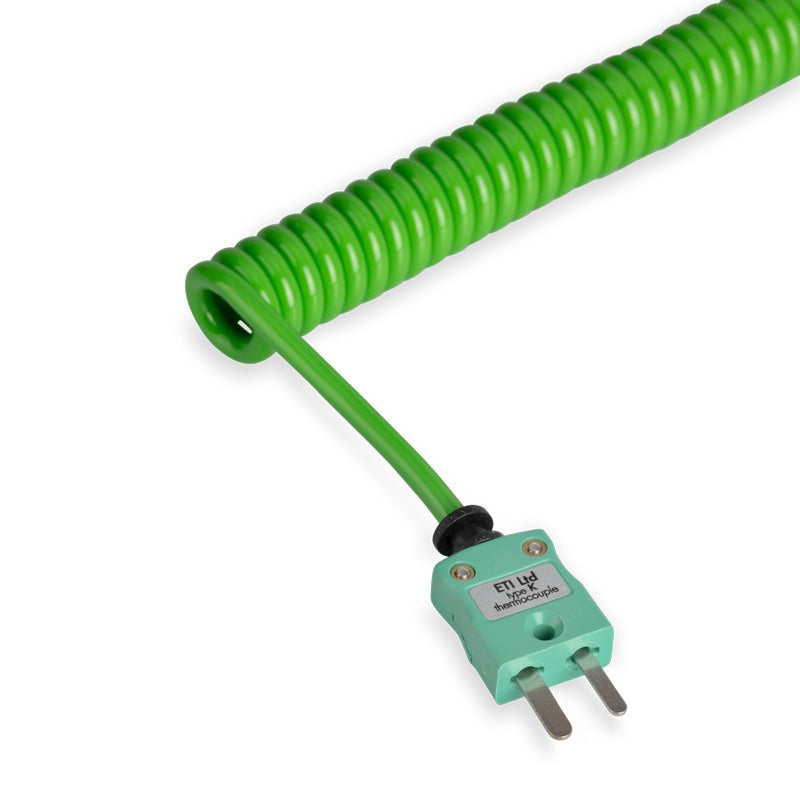 ETI 627-741 | Temperature Probe Extension Lead | Type K, Coiled, 2 m - generaltechuae (3)