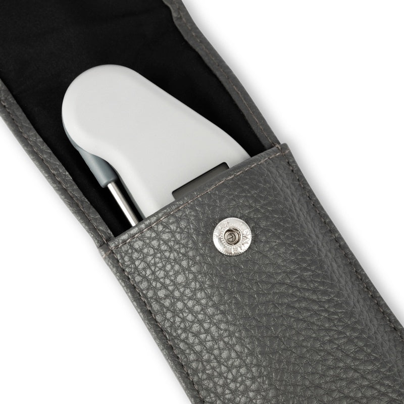 ETI 830-140 | Thermapen Protective Holster | Charcoal Grey, faux leather, snap fastening - generaltechuae (3)