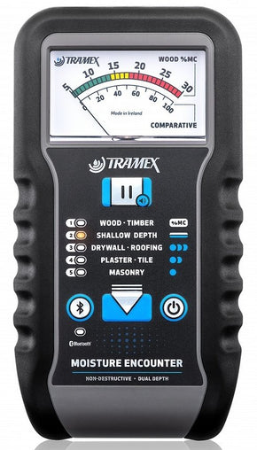Tramex ME5 - MOISTURE ENCOUNTER 5
DUAL-DEPTH FOR MEASURING MOISTURE CONTENT IN BUILDING MATERIALS - generaltechuae