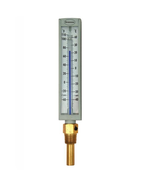 Brannan 200/201/0 | Plastic Case Hot & Chilled Water Thermometer | Bottom Connection, -40 to +40 °C/°F - generaltechuae