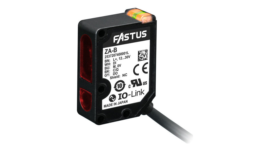OPTEX FA ZA-BL60 | CMOS Laser Sensor with Background Suppression | 30-60 mm, 1 Output, 2 m Cable