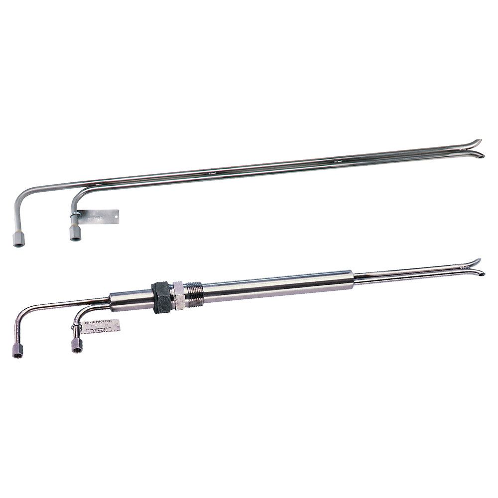 Dwyer Instruments 160S-72PM | Permanent mount "S" type stainless steel Pitot tube | 72" insertion le ...