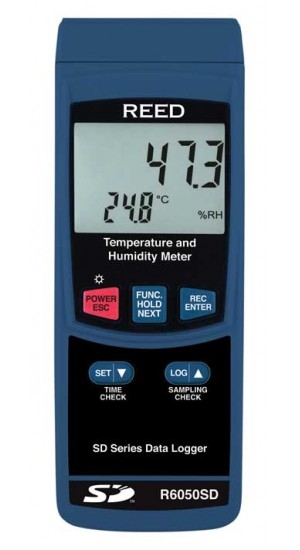 REED R6050SD Data Logging Thermo-Hygrometer